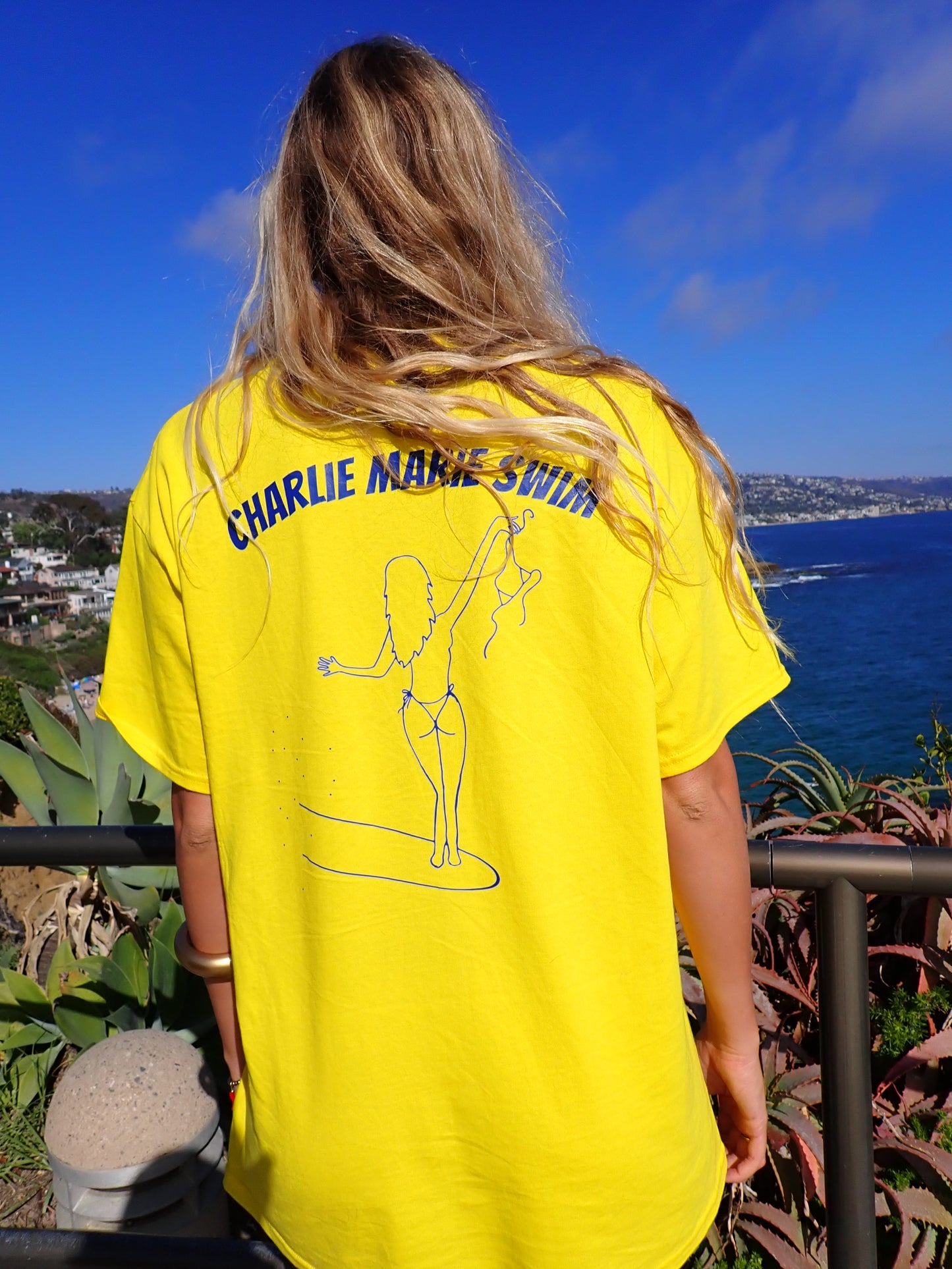 Cool Girl Yellow Logo Tee